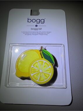 BOGG BAG Lemon Bogg Bit Charm - Yellow & Green
